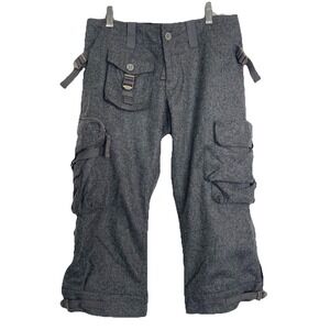 Ralph Lauren Blue Label Rugby Gray Rare Jodhpurs Pants Wool Sz‎ 0
